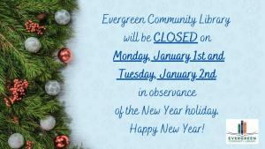 Closed for New Year