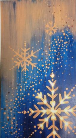 Snowflakes on Canvas