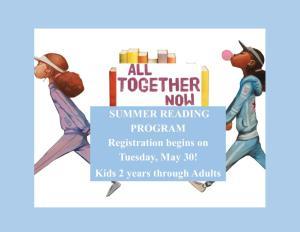 Registration For Summer Reading Program Begins