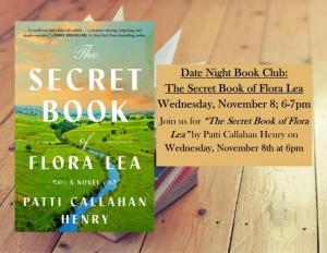 Date Night Book Club: The Secret Book of Flora Lea