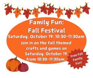 Family Fun: Fall Festival