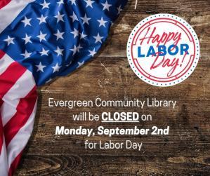 Closed for Labor Day