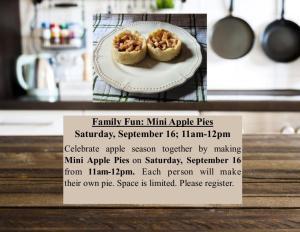 Family Fun: Mini Apple Pies