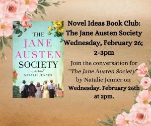 Novel Ideas Book Club: The Jane Austen Society