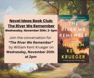 Novel Ideas Book Club: The River We Remember