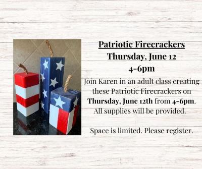 Patriotic Firecrackers