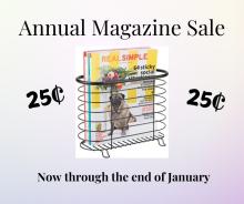 Annual Magazine Sale